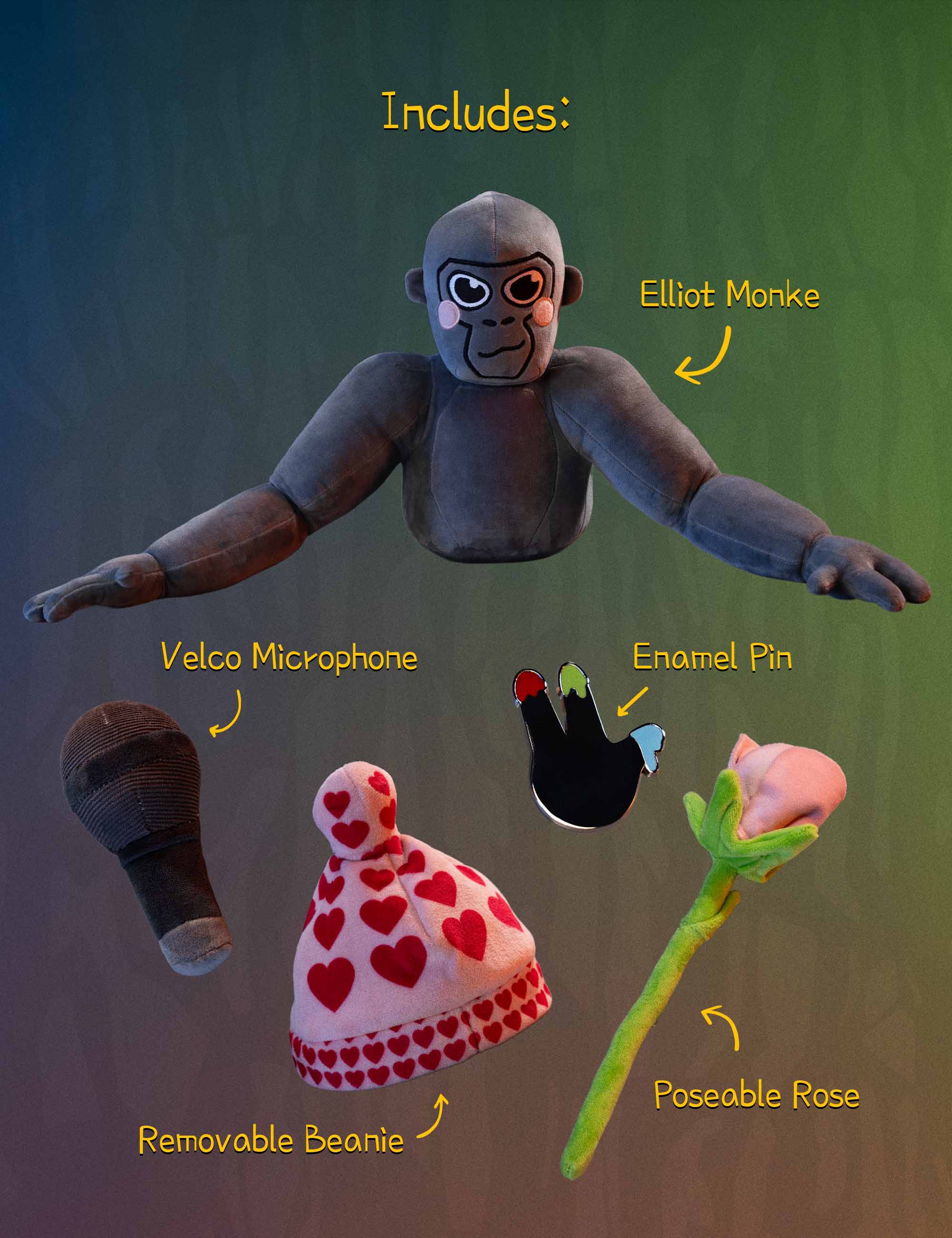Elliot Monke Plush