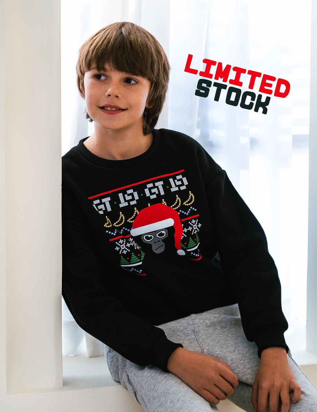 Festive Monke Sweatshirt