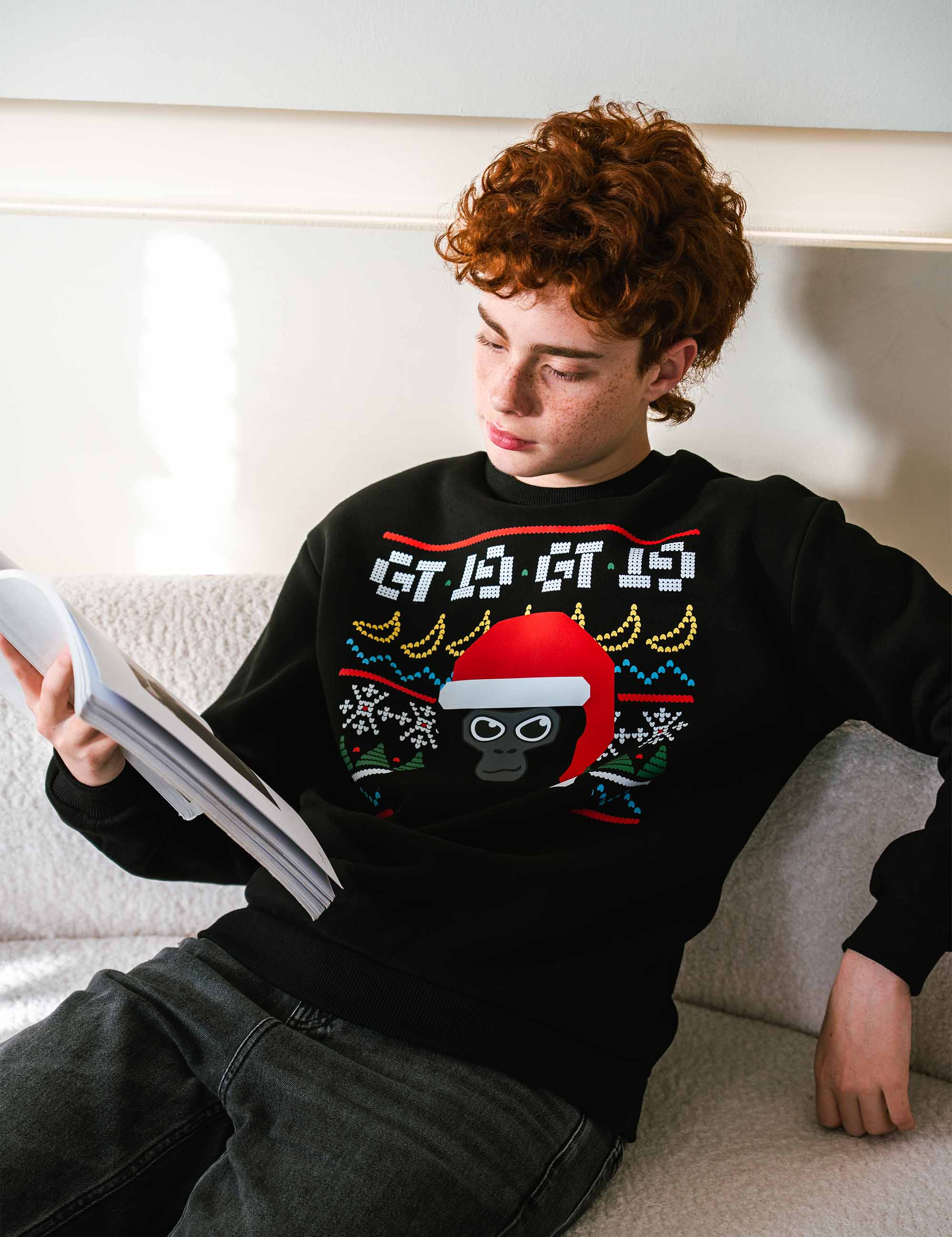 Festive Monke Sweatshirt
