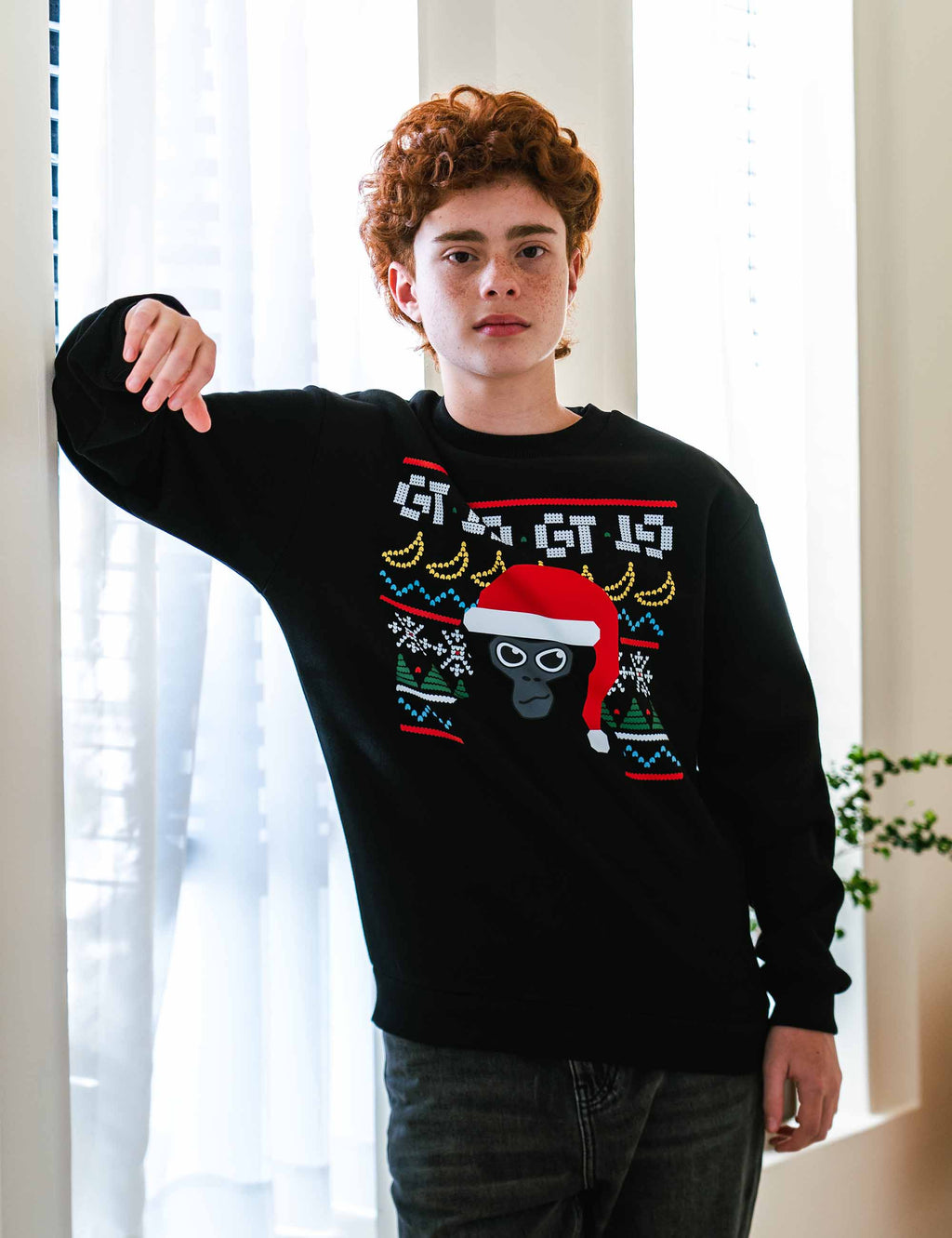 Festive Monke Sweatshirt