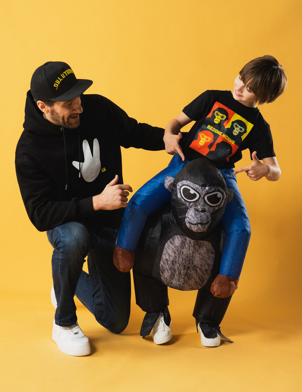 Inflatable Monke Costume