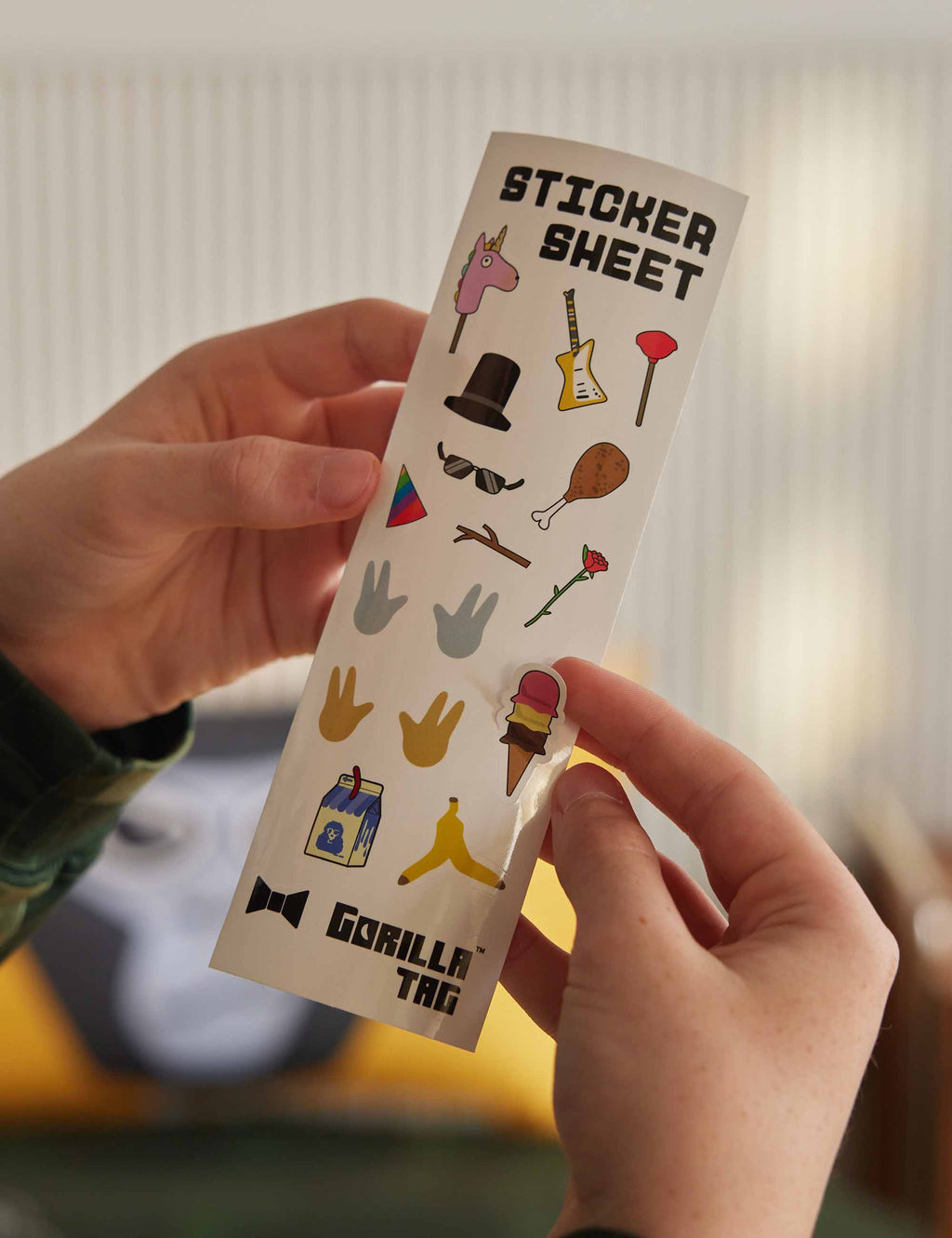 Gorilla Tag Electric Toothbrush + Stickers