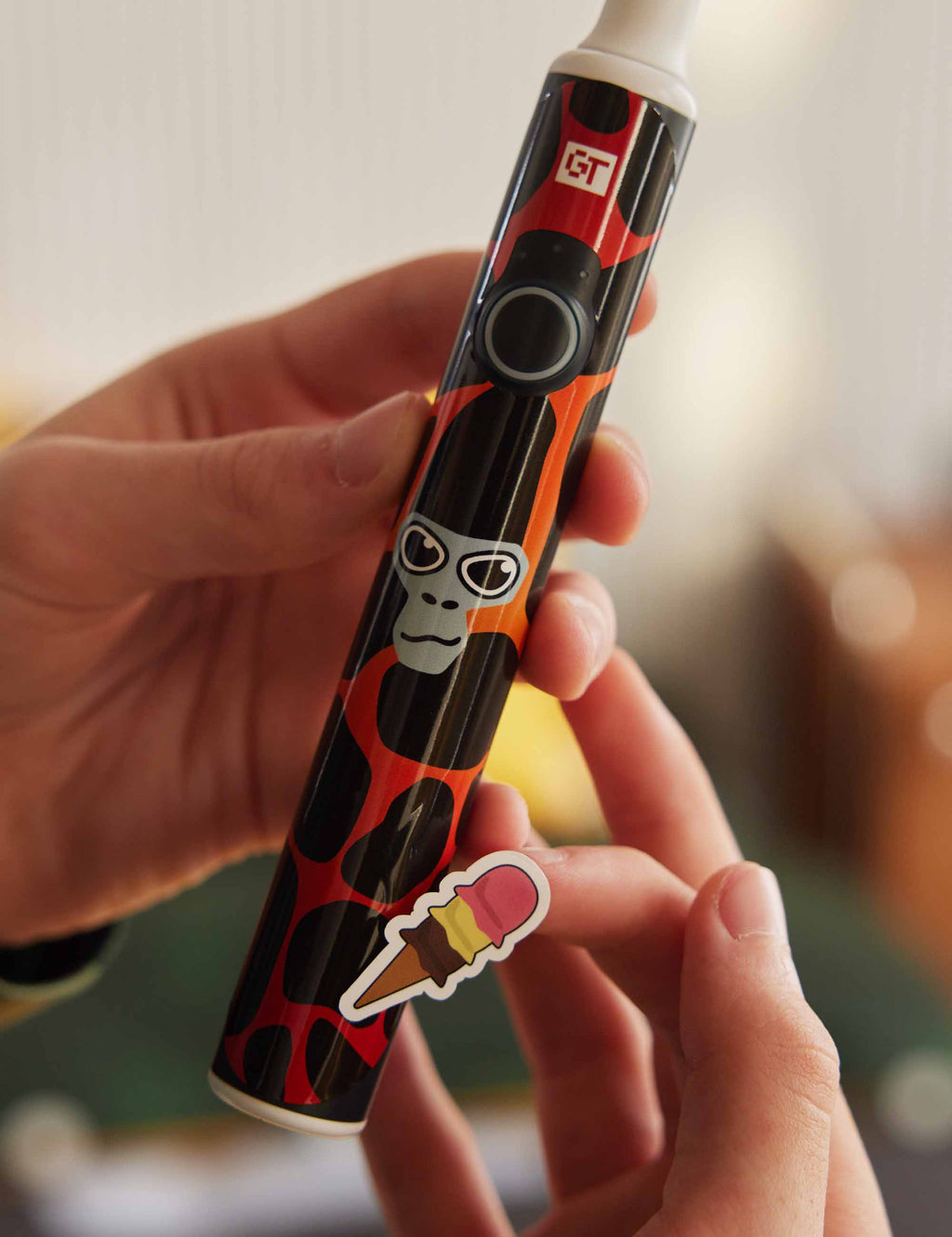 Gorilla Tag Electric Toothbrush + Stickers