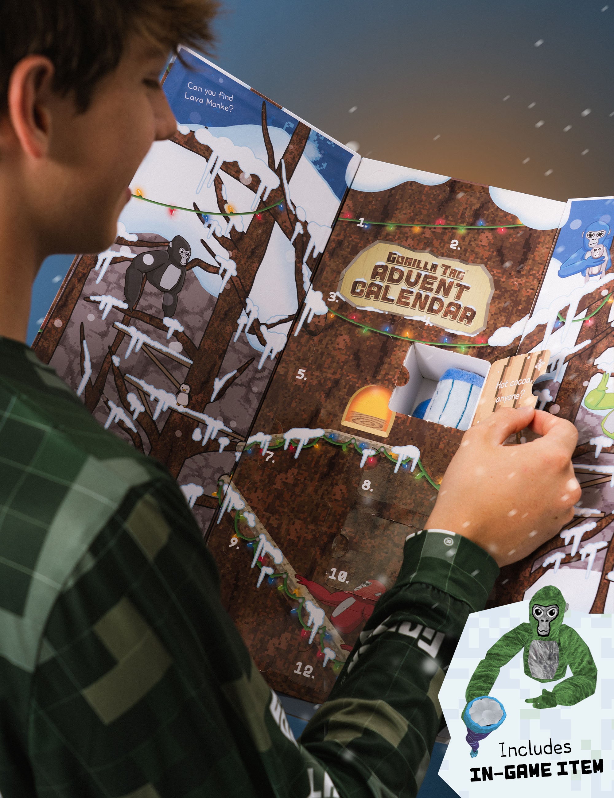 Gorilla Tagvent Calendar