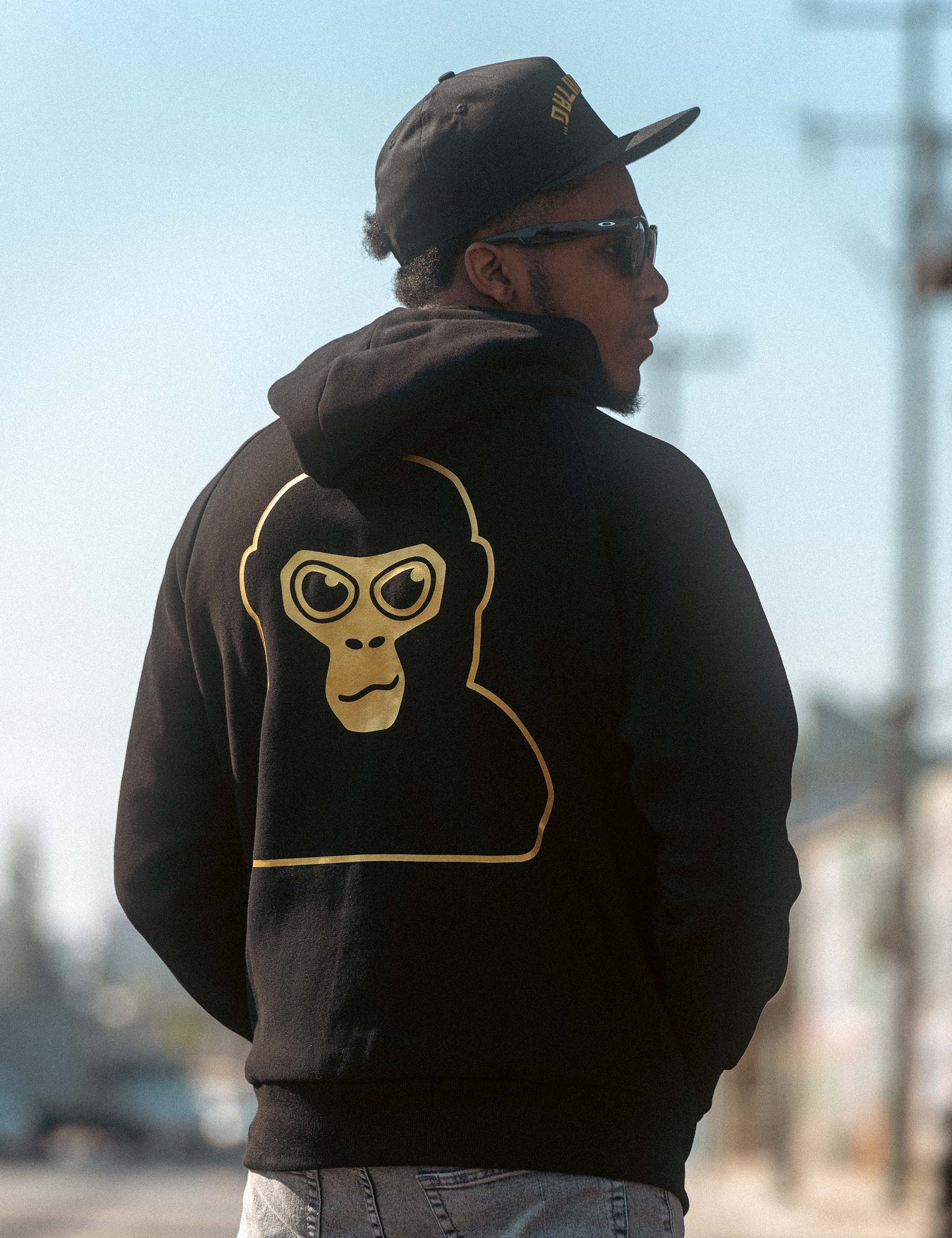 Gold Monke Hoodie