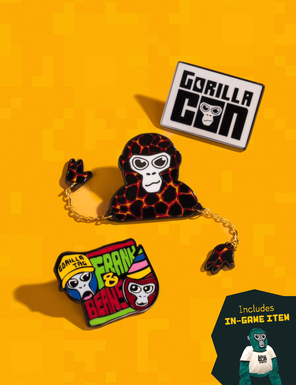 GorillaCon Pin Set