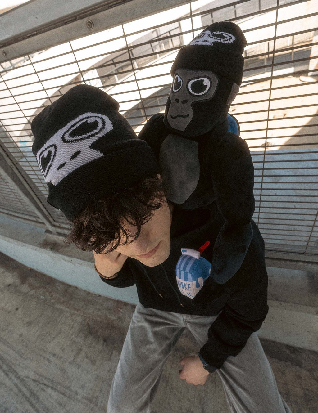 Peeking Monke Beanie