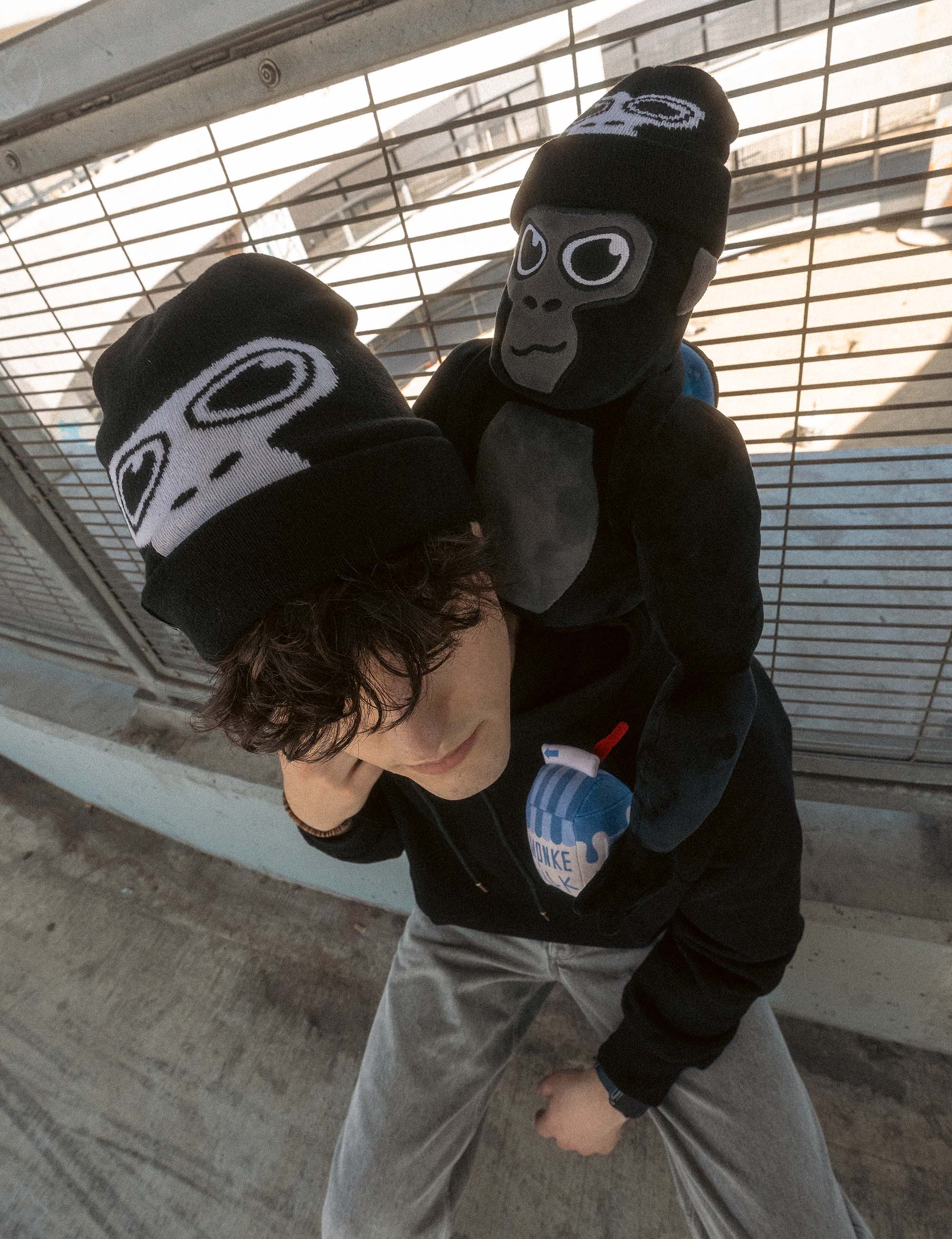 Peeking Monke Beanie